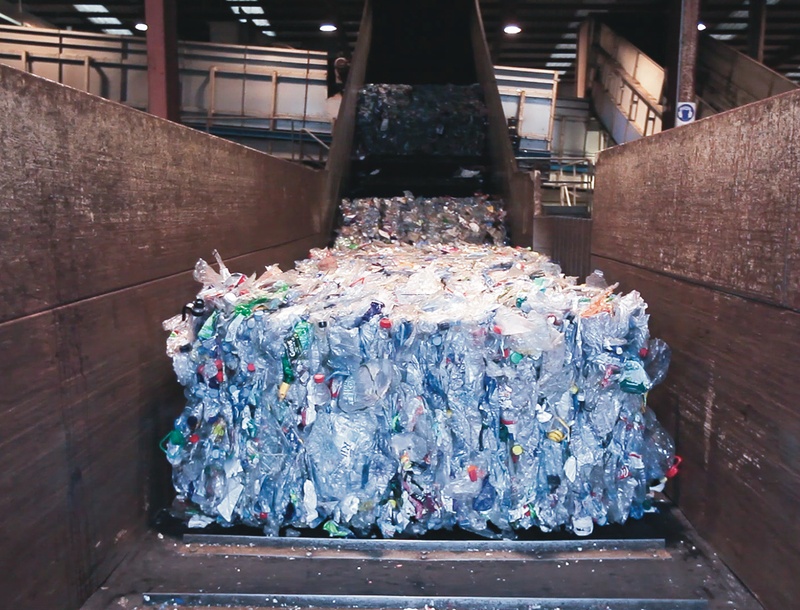 PET Bottles bales